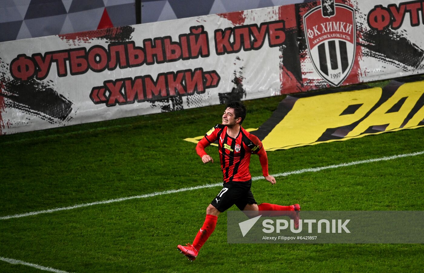 Russia Soccer Premier-League Khimki-Lokomotiv