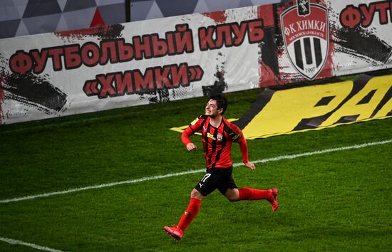 Russia Soccer Premier-League Khimki-Lokomotiv