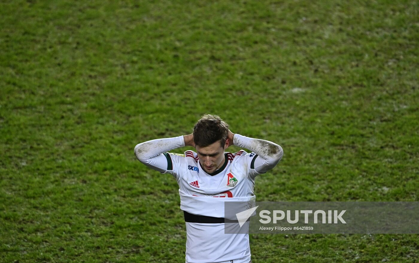 Russia Soccer Premier-League Khimki-Lokomotiv