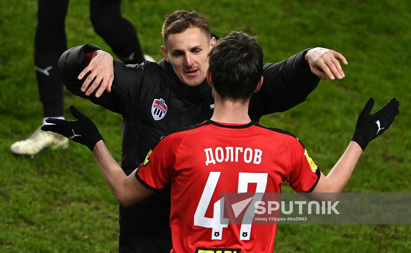 Russia Soccer Premier-League Khimki-Lokomotiv