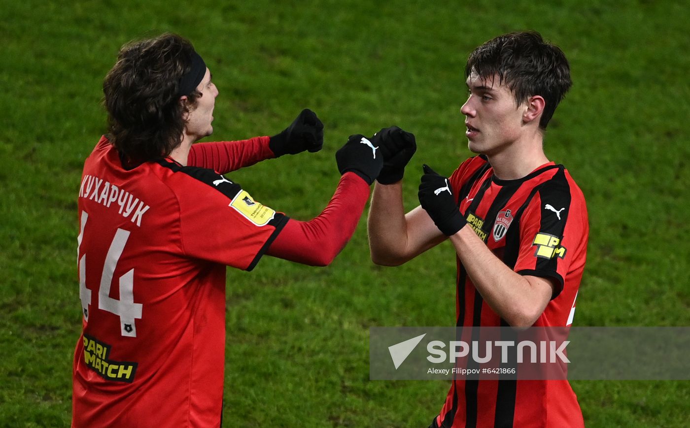 Russia Soccer Premier-League Khimki-Lokomotiv