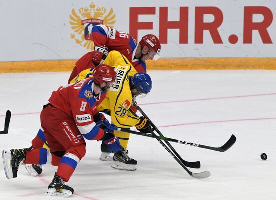 Russia Ice Hockey Channel One Cup Sweden - Russia