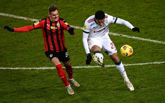 Russia Soccer Premier-League Khimki-Lokomotiv