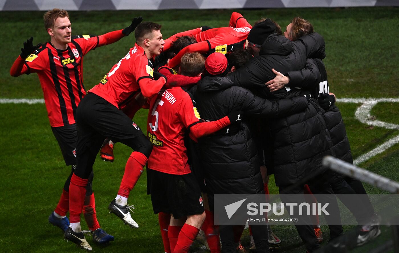 Russia Soccer Premier-League Khimki-Lokomotiv