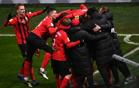 Russia Soccer Premier-League Khimki-Lokomotiv
