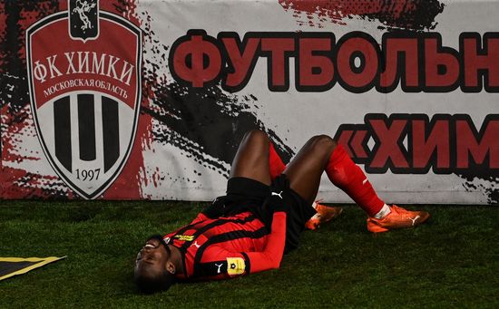 Russia Soccer Premier-League Khimki-Lokomotiv