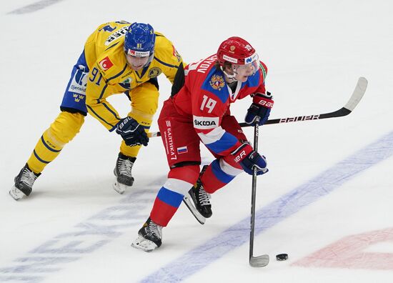 Russia Ice Hockey Channel One Cup Sweden - Russia