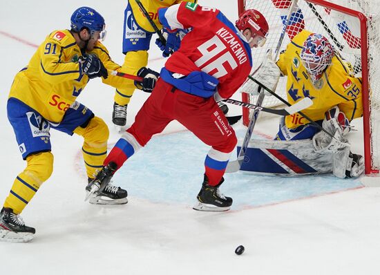 Russia Ice Hockey Channel One Cup Sweden - Russia