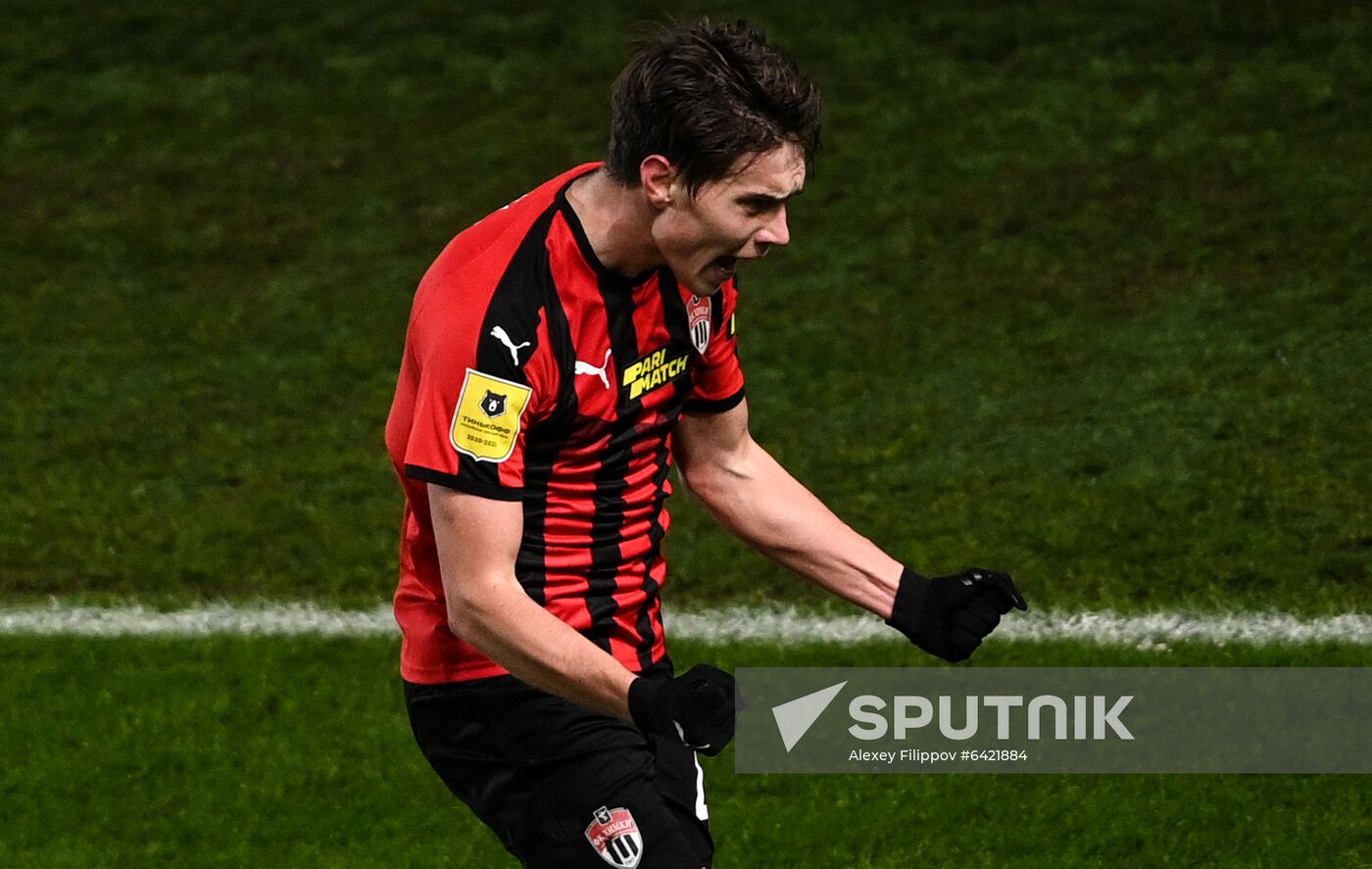 Russia Soccer Premier-League Khimki-Lokomotiv