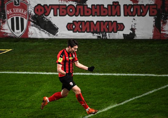 Russia Soccer Premier-League Khimki-Lokomotiv