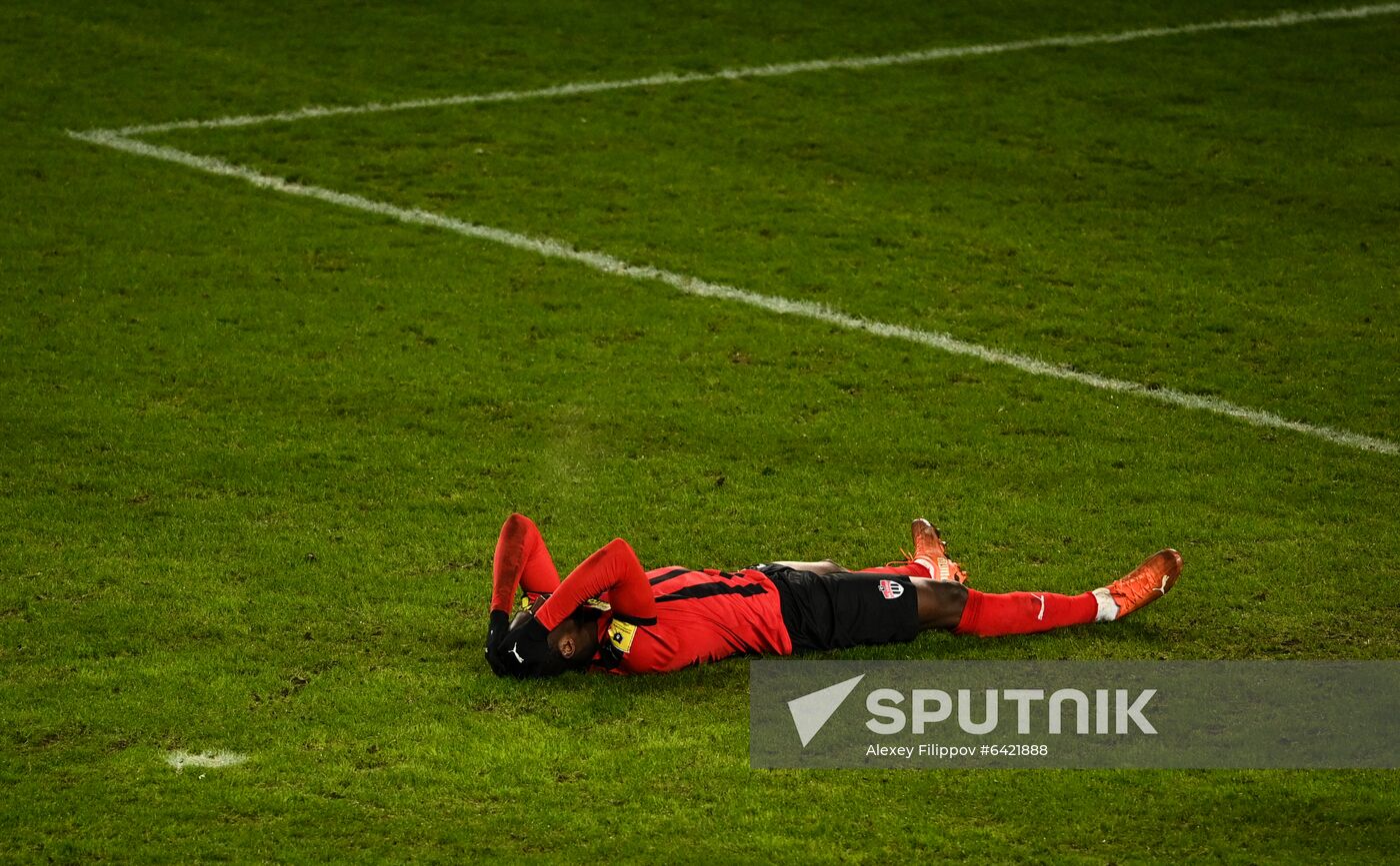 Russia Soccer Premier-League Khimki-Lokomotiv