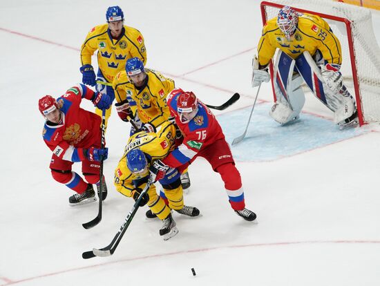 Russia Ice Hockey Channel One Cup Sweden - Russia