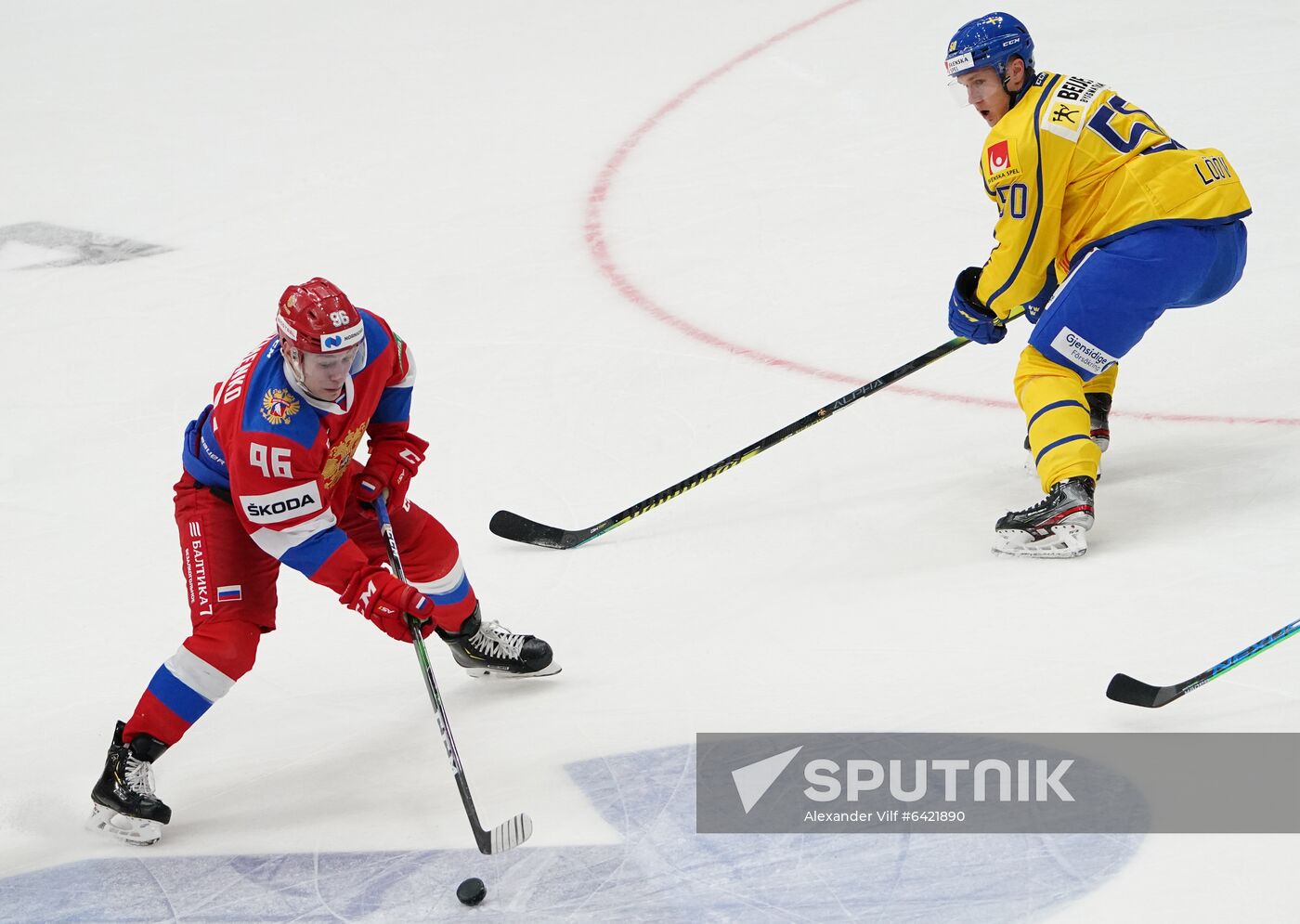 Russia Ice Hockey Channel One Cup Sweden - Russia