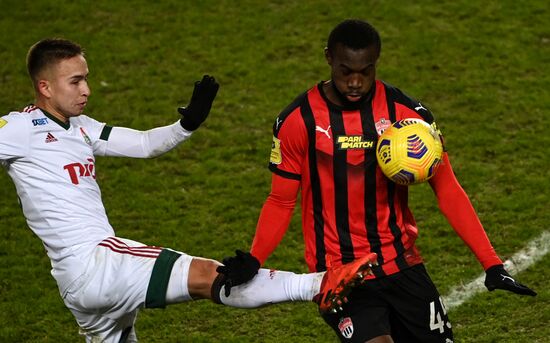 Russia Soccer Premier-League Khimki-Lokomotiv