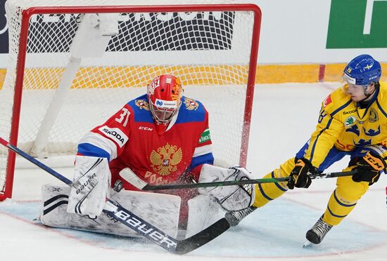 Russia Ice Hockey Channel One Cup Sweden - Russia