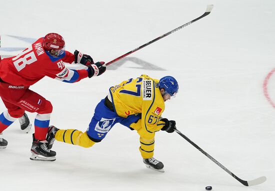 Russia Ice Hockey Channel One Cup Sweden - Russia