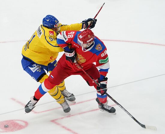 Russia Ice Hockey Channel One Cup Sweden - Russia