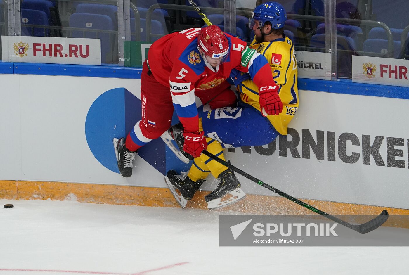 Russia Ice Hockey Channel One Cup Sweden - Russia