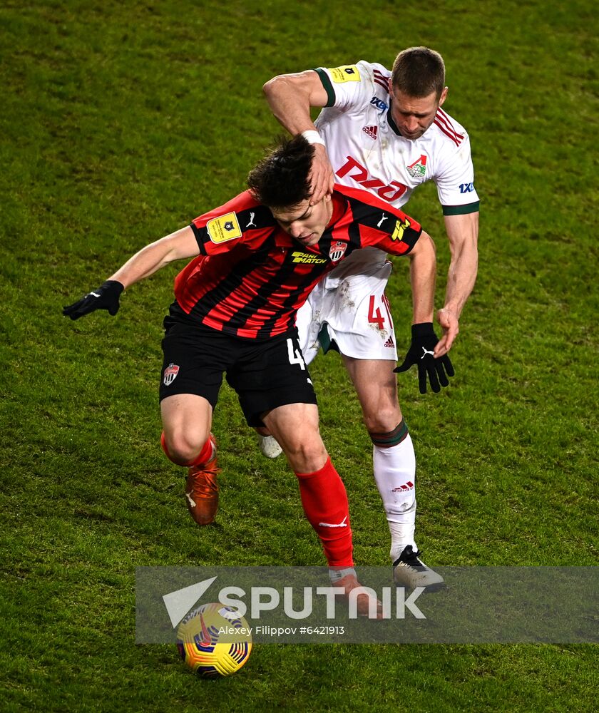 Russia Soccer Premier-League Khimki-Lokomotiv