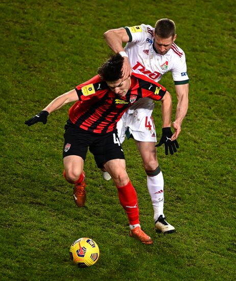 Russia Soccer Premier-League Khimki-Lokomotiv