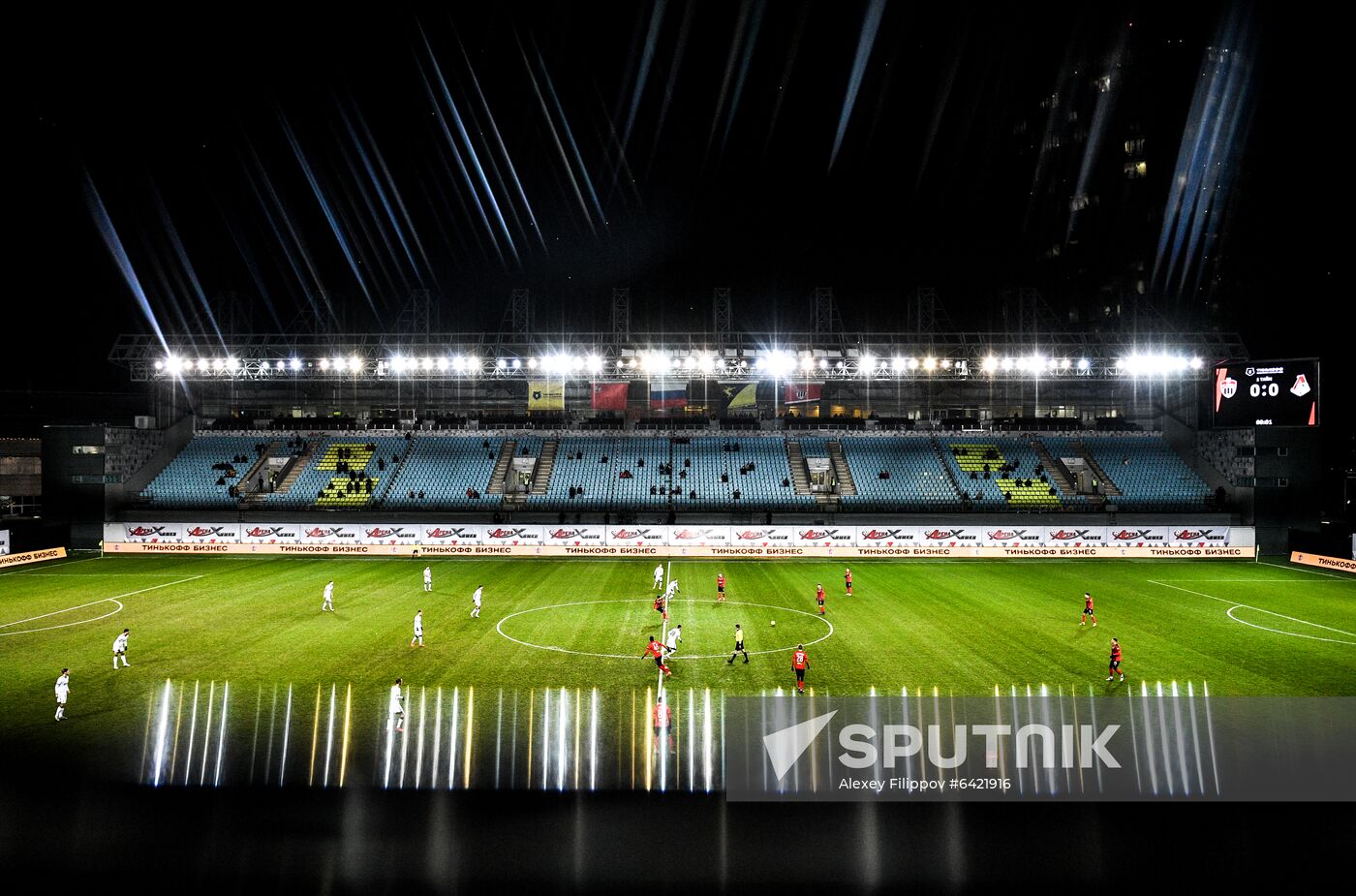 Russia Soccer Premier-League Khimki-Lokomotiv
