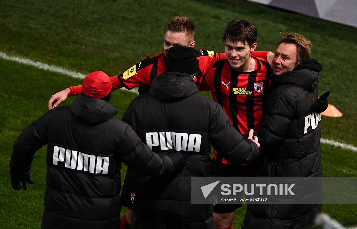 Russia Soccer Premier-League Khimki-Lokomotiv