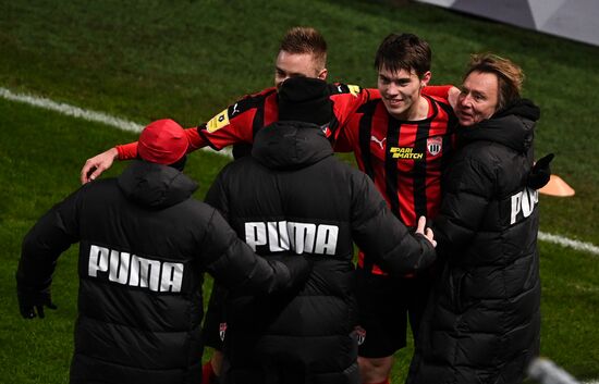 Russia Soccer Premier-League Khimki-Lokomotiv