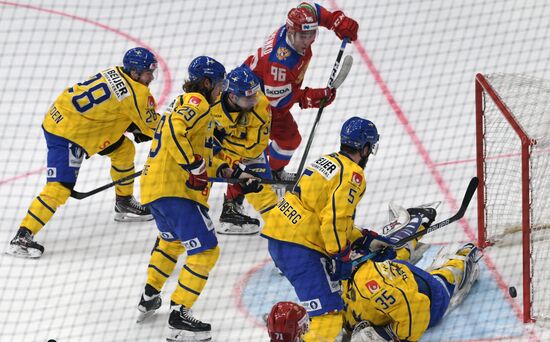 Russia Ice Hockey Channel One Cup Sweden - Russia