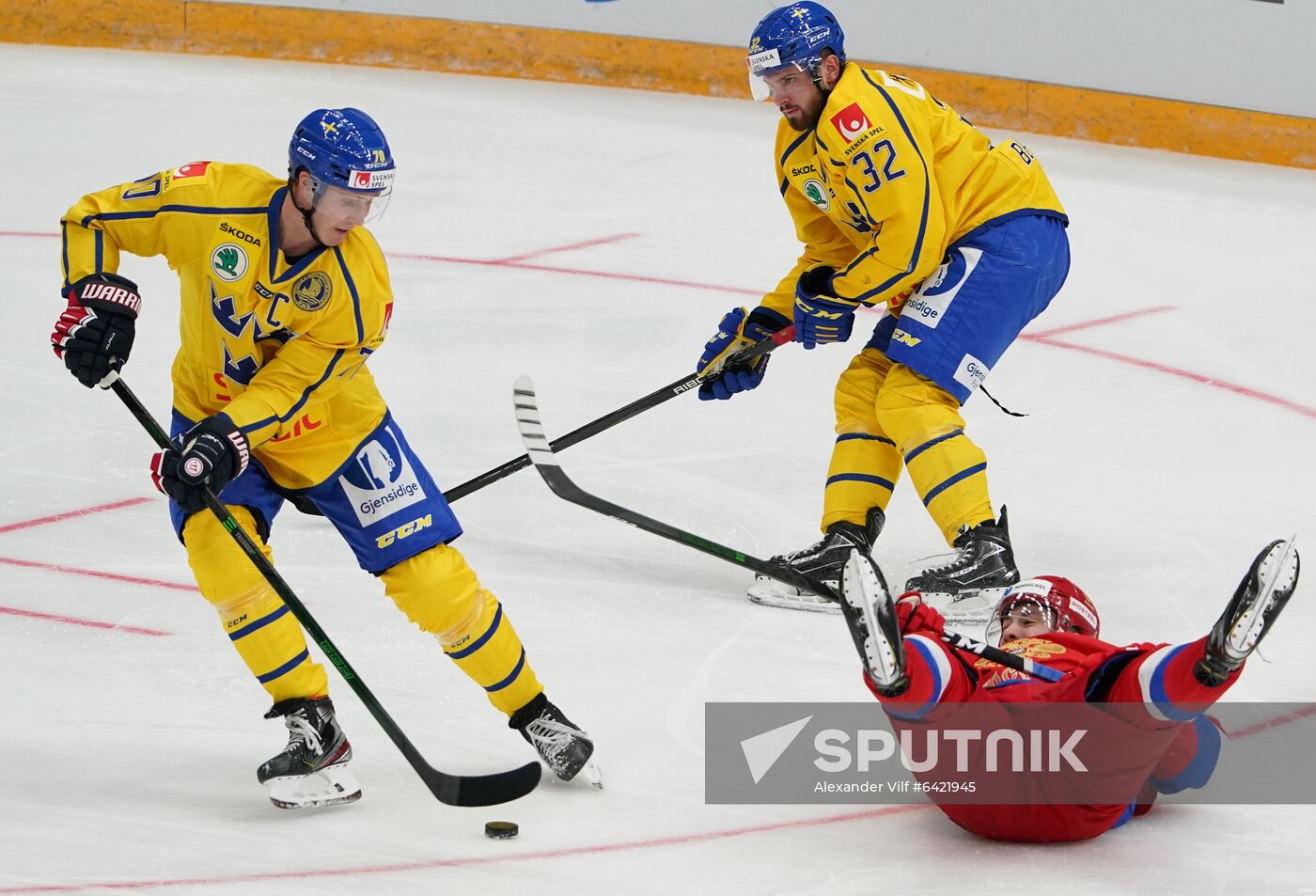 Russia Ice Hockey Channel One Cup Sweden - Russia