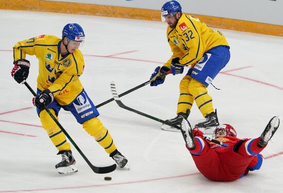 Russia Ice Hockey Channel One Cup Sweden - Russia