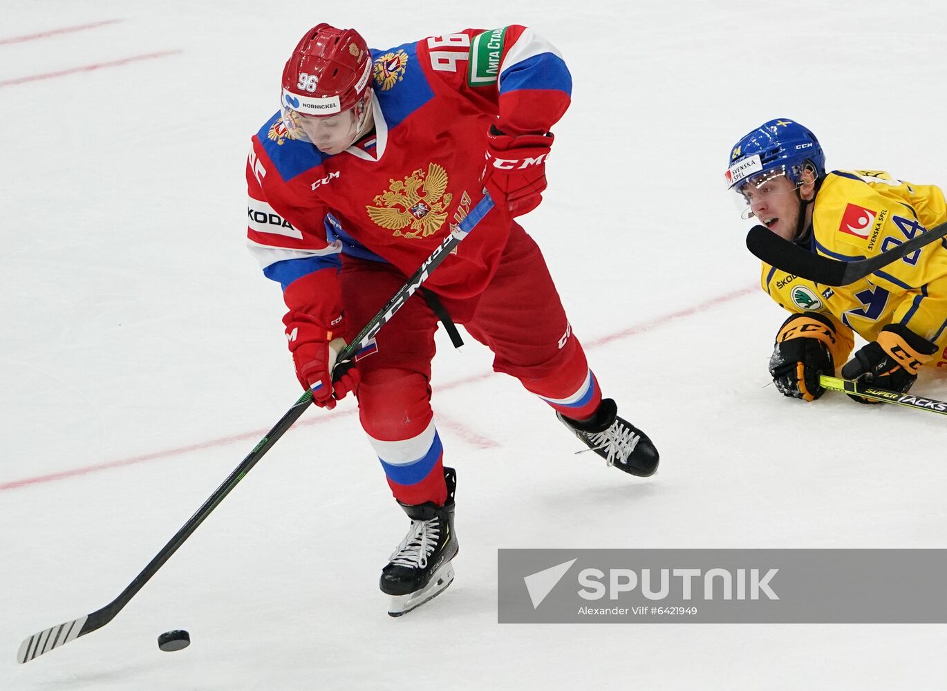 Russia Ice Hockey Channel One Cup Sweden - Russia