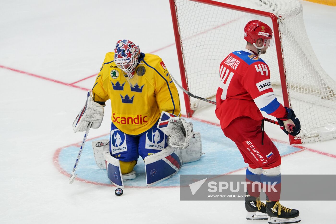 Russia Ice Hockey Channel One Cup Sweden - Russia