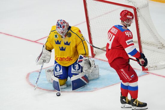 Russia Ice Hockey Channel One Cup Sweden - Russia