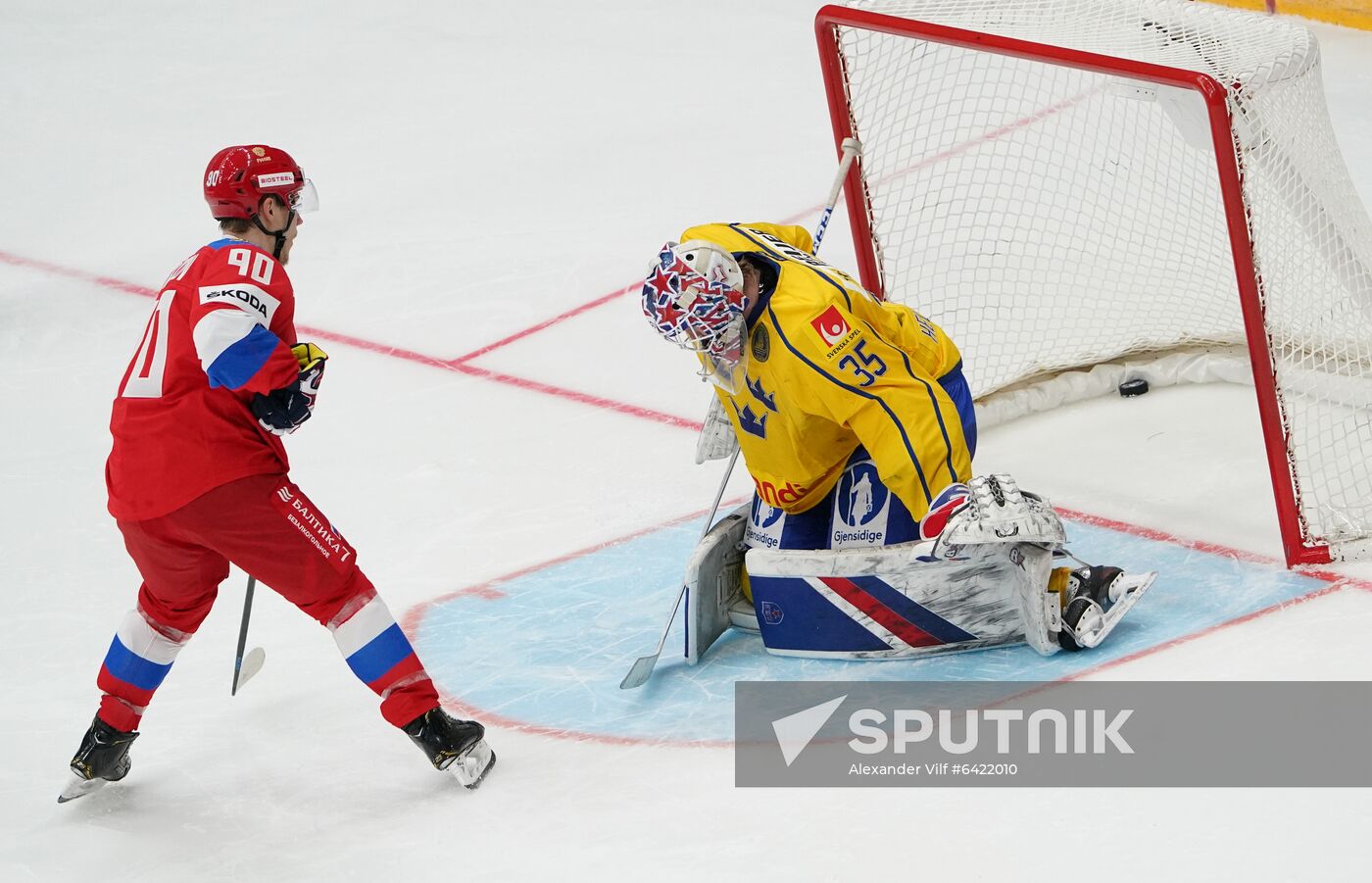 Russia Ice Hockey Channel One Cup Sweden - Russia