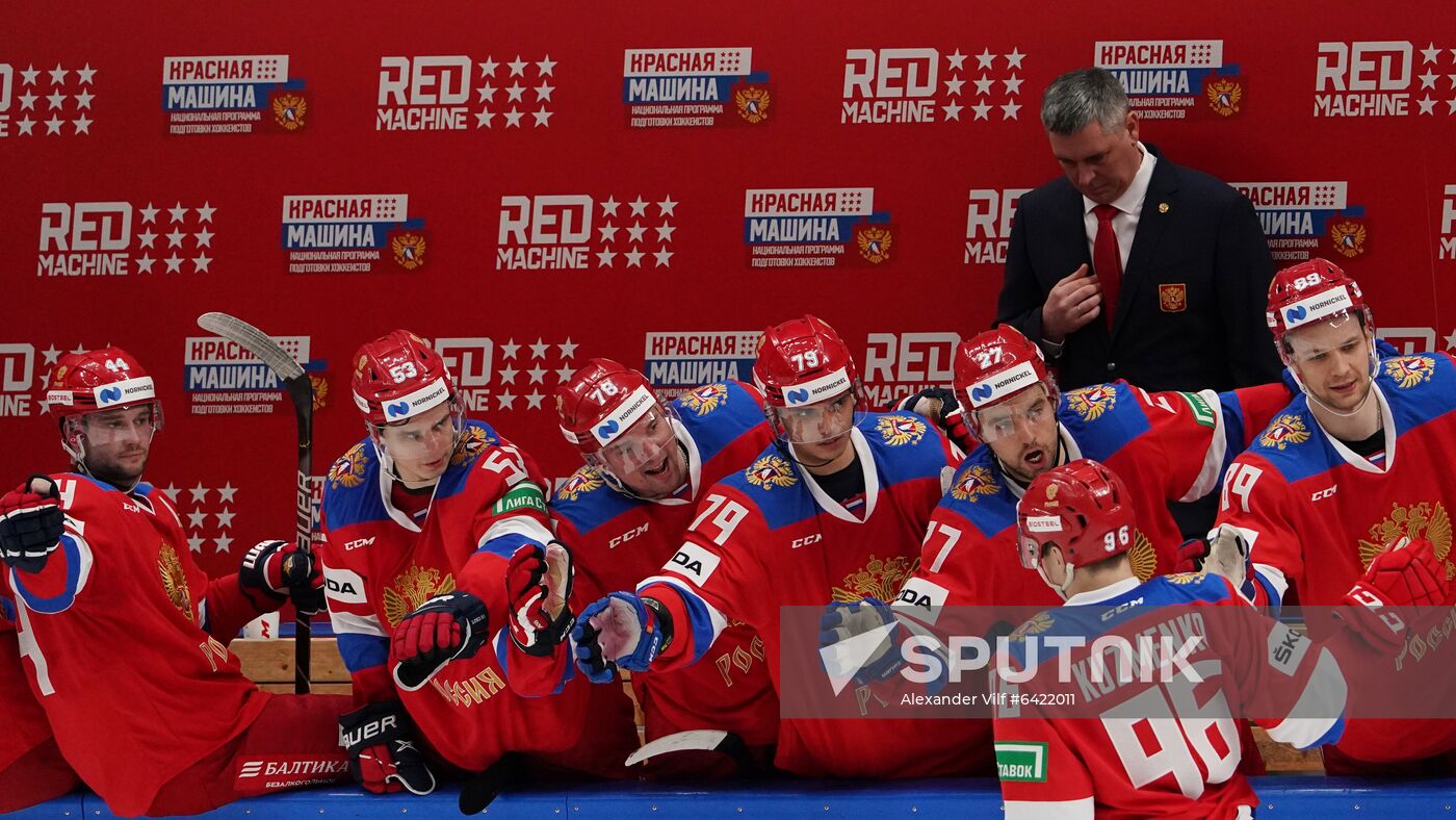 Russia Ice Hockey Channel One Cup Sweden - Russia
