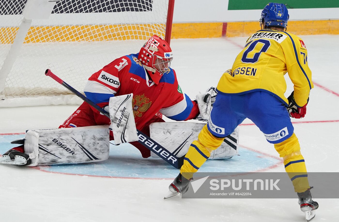 Russia Ice Hockey Channel One Cup Sweden - Russia