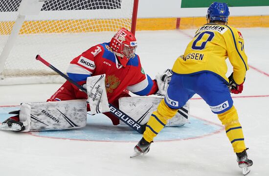 Russia Ice Hockey Channel One Cup Sweden - Russia