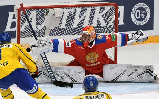 Russia Ice Hockey Channel One Cup Sweden - Russia
