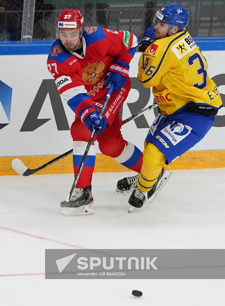 Russia Ice Hockey Channel One Cup Sweden - Russia