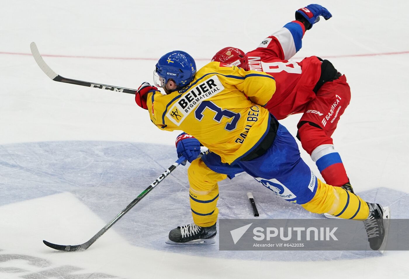 Russia Ice Hockey Channel One Cup Sweden - Russia