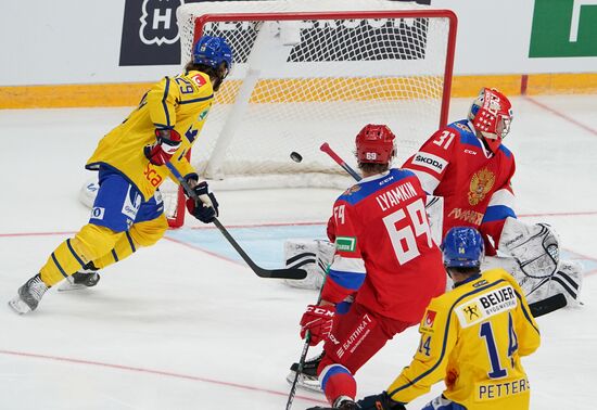 Russia Ice Hockey Channel One Cup Sweden - Russia