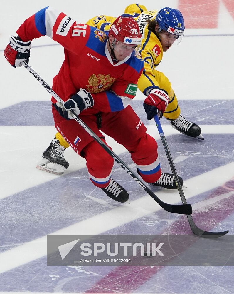 Russia Ice Hockey Channel One Cup Sweden - Russia