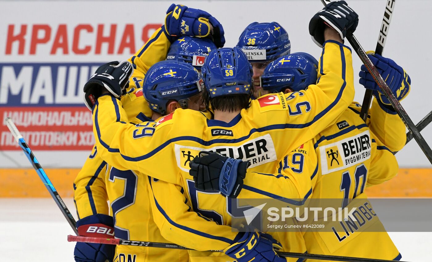 Russia Ice Hockey Channel One Cup Sweden - Russia