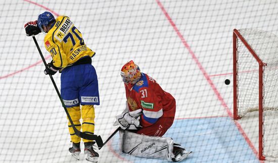 Russia Ice Hockey Channel One Cup Sweden - Russia