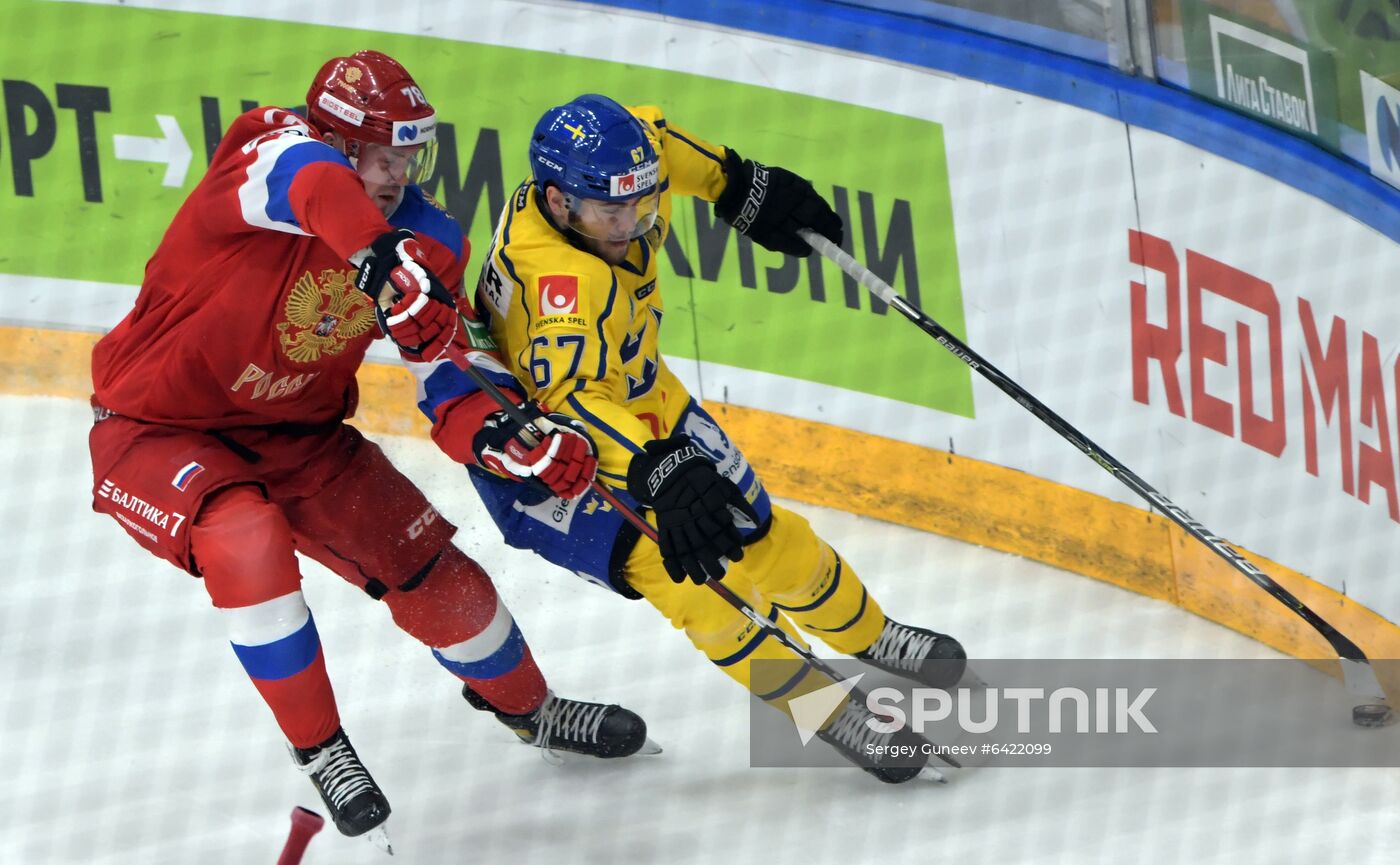 Russia Ice Hockey Channel One Cup Sweden - Russia