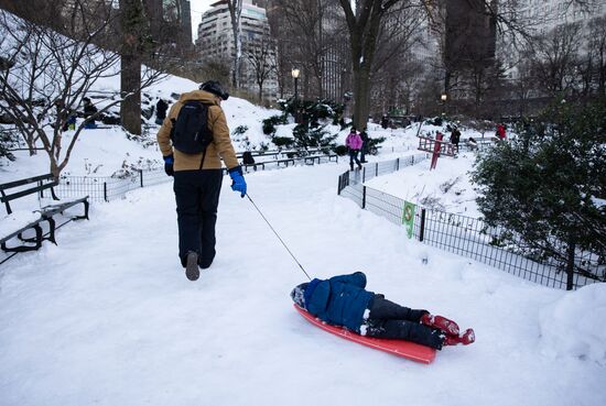 US Snowfall