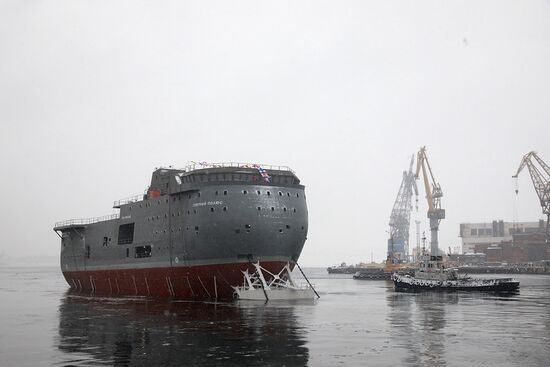 Russia North Pole Platform Ship
