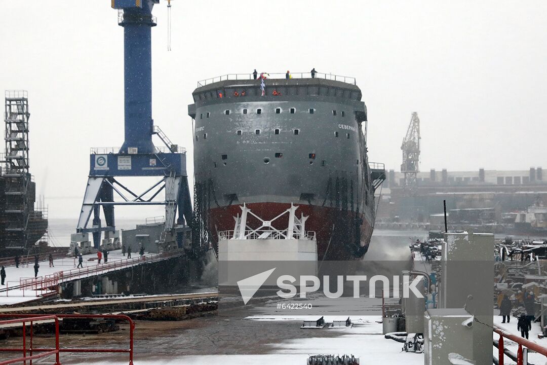 Russia North Pole Platform Ship