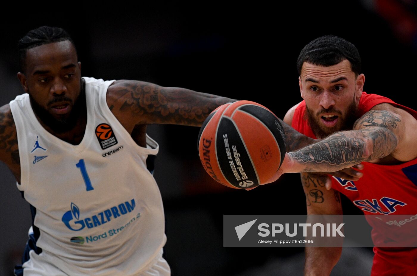 Russia Basketball Euroleague CSKA - Zenit
