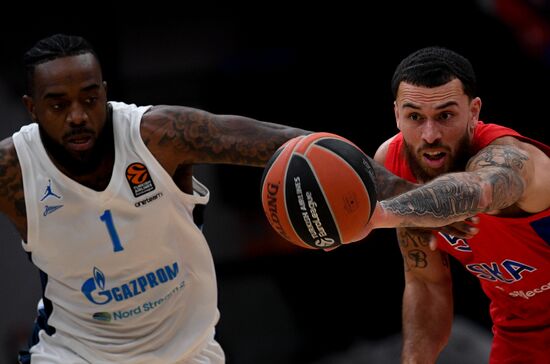 Russia Basketball Euroleague CSKA - Zenit